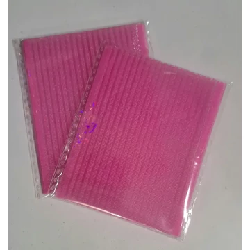 Tépőzáras hajleválasztó 1pár (2db) / magenta