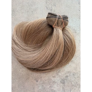 Festett 7-es barna színű tresszelt 100% eredeti emberi haj 40cm/1gr