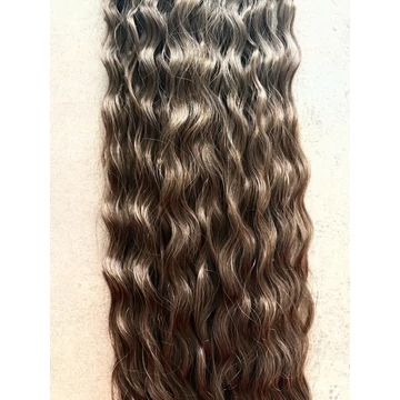 Szintetikus póthaj 7es csokibarna hullámos(brazil) 100gr /70-75cm (6)