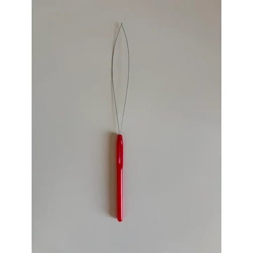 Mikrogyűrű behúzótű piros