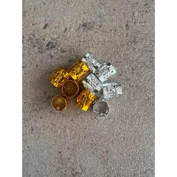 Póthaj dísz arany-ezüst színű 10db