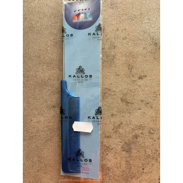 Metál kék színű stílfésű