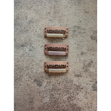 Világosbarna hajcsat csatos hajhoz (tresszcsat)