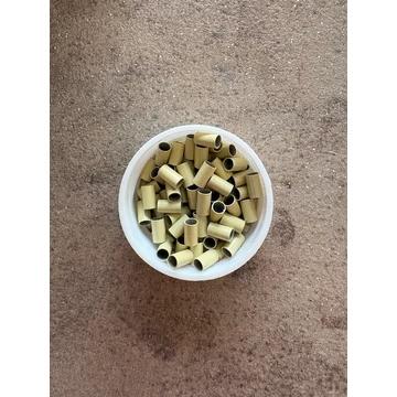 Világosszőke szilikon nélküli hüvelygyűrű  1000db/3,5mm; 2,8mm