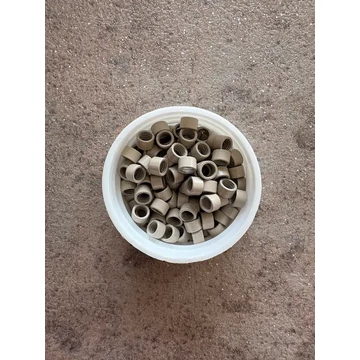 Hamvas szilikon nélküli mikrogyűrű 100db/4,5mm (6#)