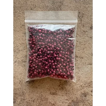 Burgundi/Bordó szilikon nélküli nano gyűrű 1000db (5#)