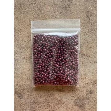 Burgundi szilikonos nano gyűrű 1000db (15#)