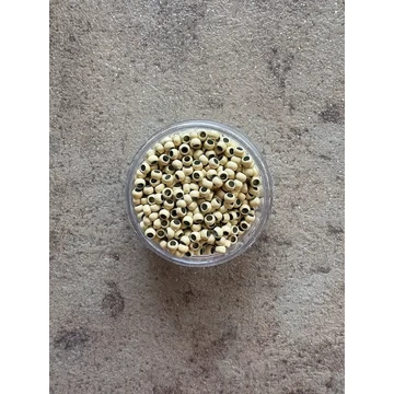 Világosszőke szilikon nélküli nano gyűrű 1000db (13#)