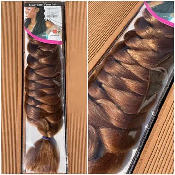 Szintetikus póthaj vörös 30# 120gr/100cm 10db