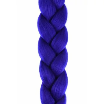 Szintetikus póthaj királykék 100gr/60cm