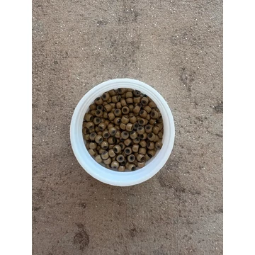 Karamell szilikonos nano gyűrű 100db (8#)