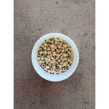 Világosszőke szilikonos nano gyűrű 100db (13#)