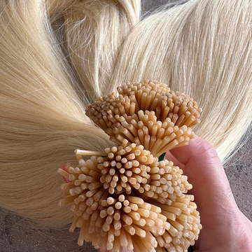 Platina szőke, tincses 60-65cm 100% eredeti emberi haj/1gr