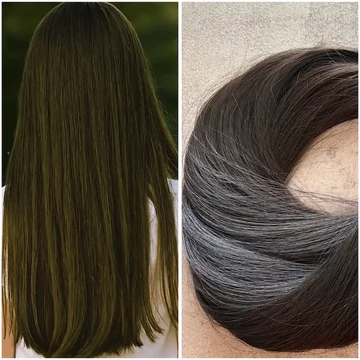 Natúr, festetlen 100% emberi hajból készült csatos haj kb. 110-115gr, 70-75 cm