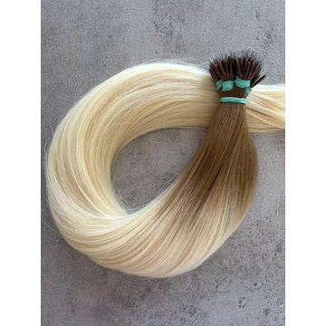 Nano gyűrűre tincsezett ombre 50cm 100% eredeti emberi haj/1gr