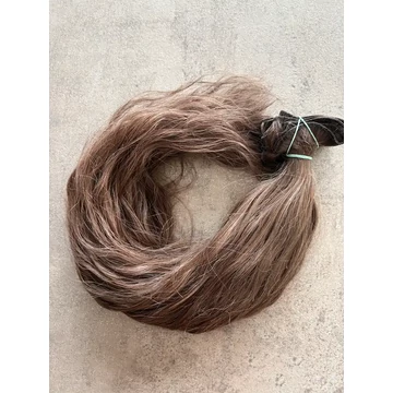 Festett 7-es tresszelt hullámos 40cm 100% eredeti haj/1gr