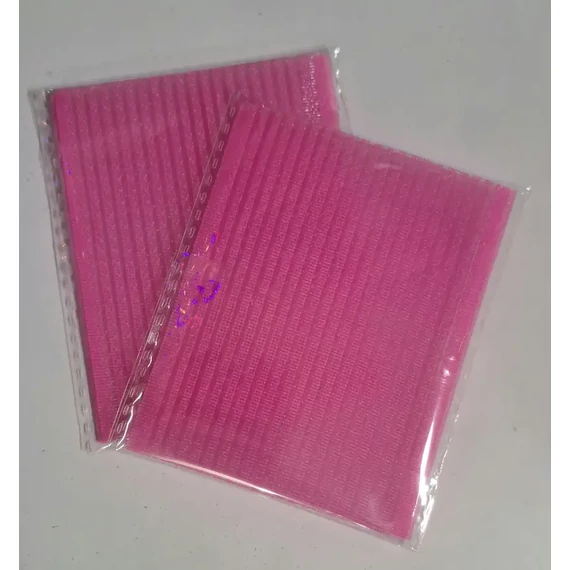 Tépőzáras hajleválasztó 1pár (2db) / magenta