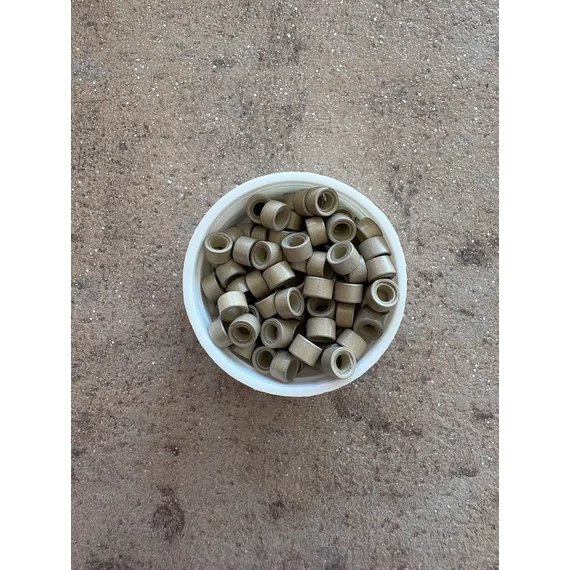 Hamvas szilikonos mikrogyűrű 1000db/5mm (6#)