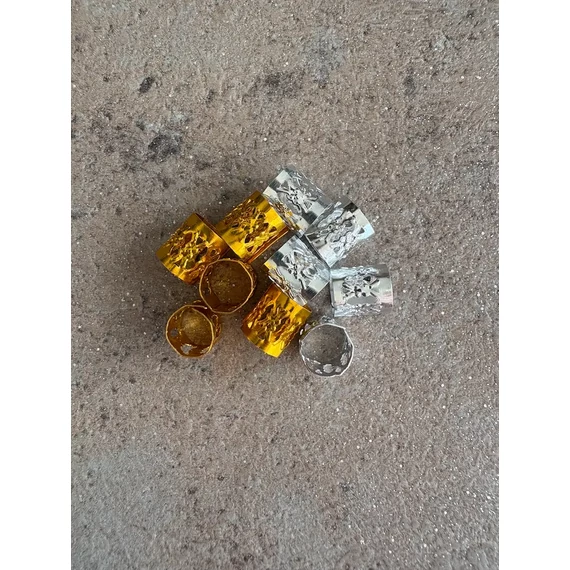 Póthaj dísz arany-ezüst színű 10db