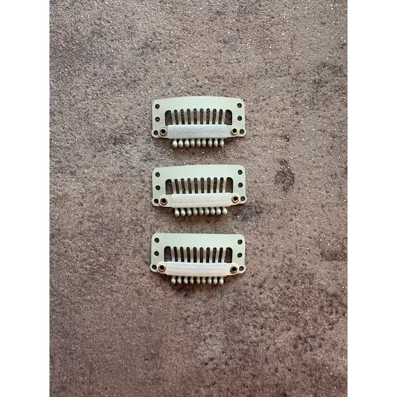 Szőke hajcsat csatos hajhoz (tresszcsat)