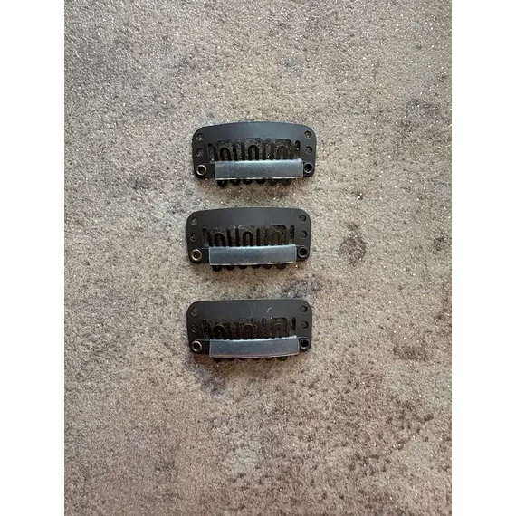 Sötétbarna hajcsat csatos hajhoz (tresszcsat)