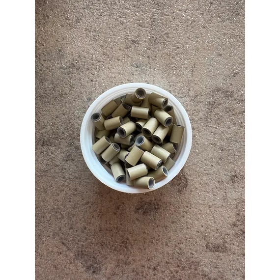 Hamvas szilikonos hüvelygyűrű  500db/4mm