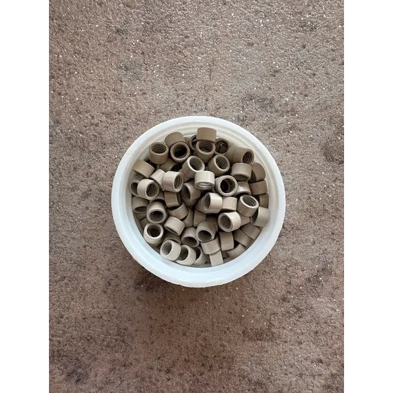 Hamvas szilikon nélküli mikrogyűrű 1000db/4,5mm (6#)