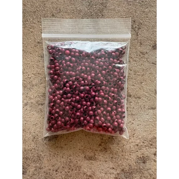 Burgundi/Bordó szilikon nélküli nano gyűrű 1000db (5#)