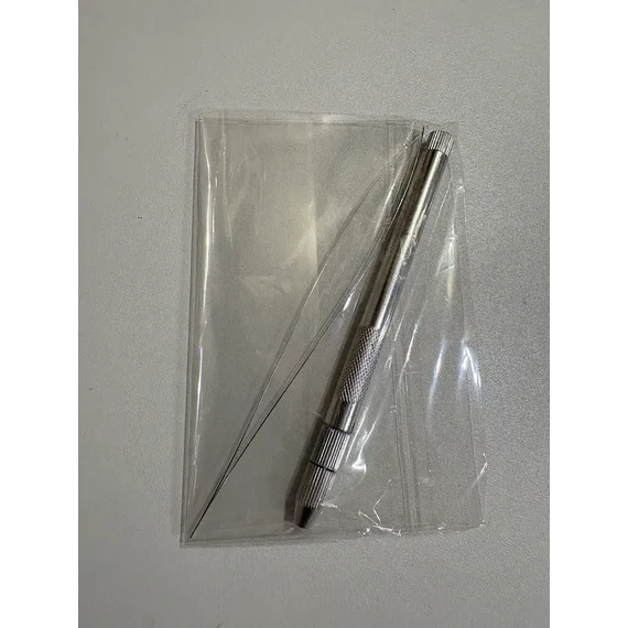 Fém mikrogyűrű behúzótű ezüst