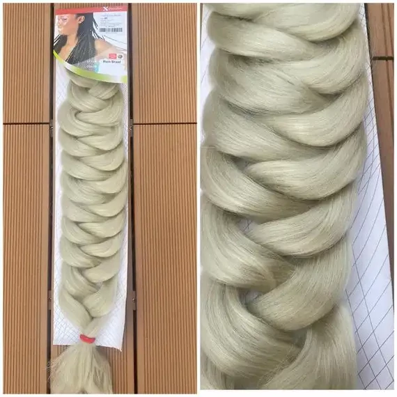 Szintetikus póthaj hamvas szőke 120gr/100cm 10db