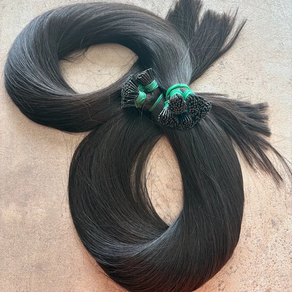 Tincsezett 60-65cm natúr vékonyszálú haj 100% eredeti emberi/1gr