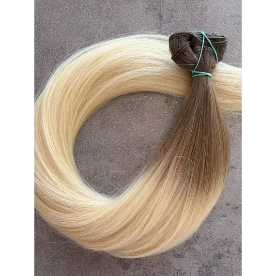 Ombre tresszelt 50cm 100% eredeti emberi haj/1gr