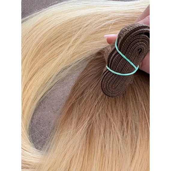 Ombre tresszelt 50cm 100% eredeti emberi haj/1gr