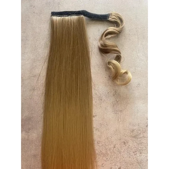 Karamell I. osztályú egyenes vasalható szintetikus copf (23)