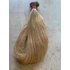 Nano gyűrűre tincsezett 8-as festett szőke 50-55cm 100% eredeti emberi haj/1gr