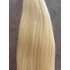 Platina szőke tresszelt 45cm 100% eredeti emberi haj/1gr