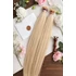 Enyhén hamvas platina szőke tincses 40-43cm 100% eredeti emberi haj/1gr